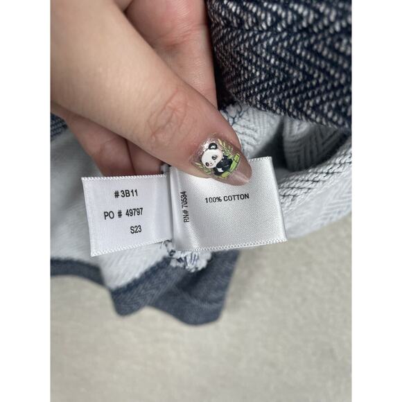 Orvis Sweater Mens XL Long Sleeve Casual Pullover Sideways Herringbone Crew Neck - Picture 6 of 6